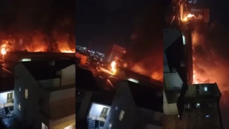 LAJMI I FUNDIT: Zjarr i madh në Tiranë, rrezikohen disa…(Detajet e para)