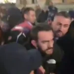 Protesta para Kryeministrisë/ Adriatik Lapaj ndihet keq, bie në tokë pas përplasjes me policinë