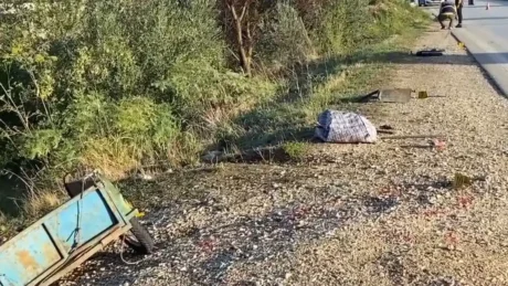 Aksident me vd*kje në autostradë! Autobusi me targa greke përplas për vd*kje shoferin (EMRI)