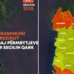 URGJENTISHT të merren masat: Rrebeshe të forta shiu, ja cilat do jenë qarqet më të rrezikuara