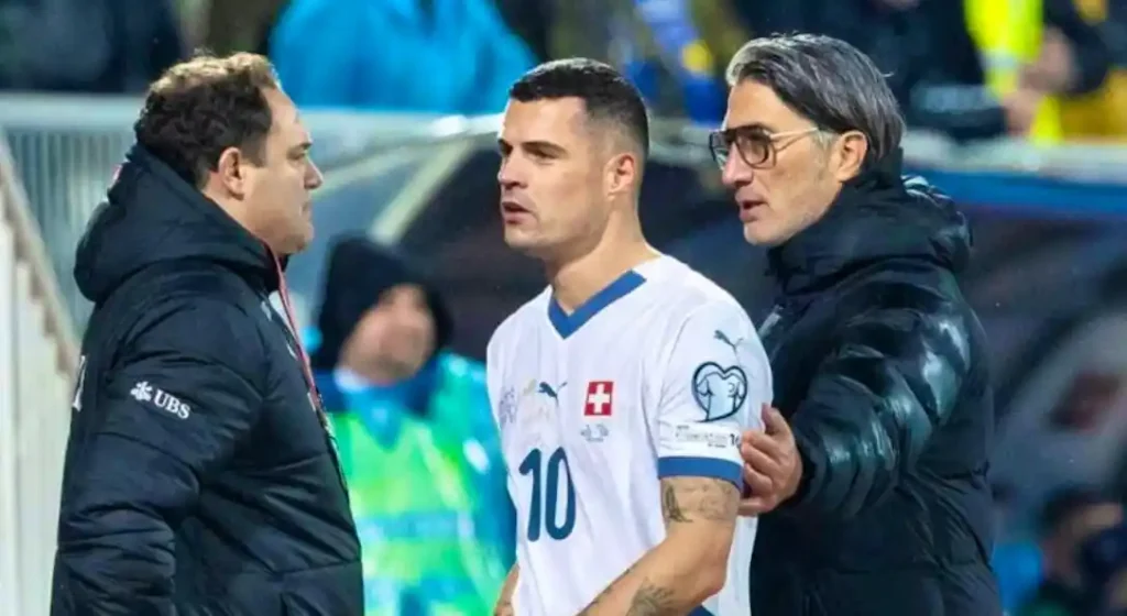 Reagon Granit Xhaka pas vërshëllimave nga tifozët e Kosovës