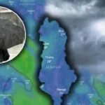 Rrebeshe të forta dhe ulje temperaturash…Moti bënë kthesën drastike ditën e nesërme, ja cfarë ju pret!
