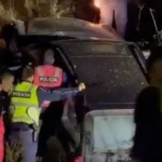 LAJM I FUNDIT/ Aksident i rende në vend, makina përfundon në kanal, disa të plagosur